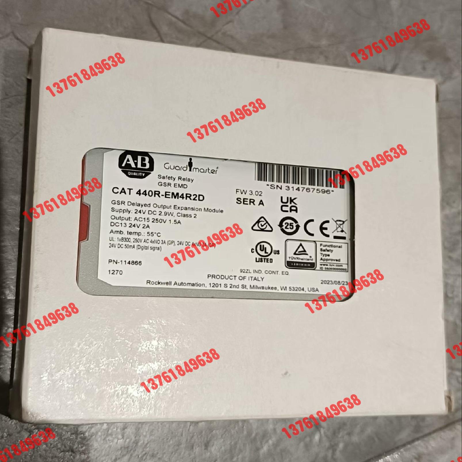 全新440R-EM4R2D 罗克韦尔安全继电器，原装正品，2