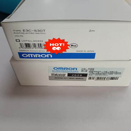 光电对射传感器E3C一S30T，E3C一S30LT全新