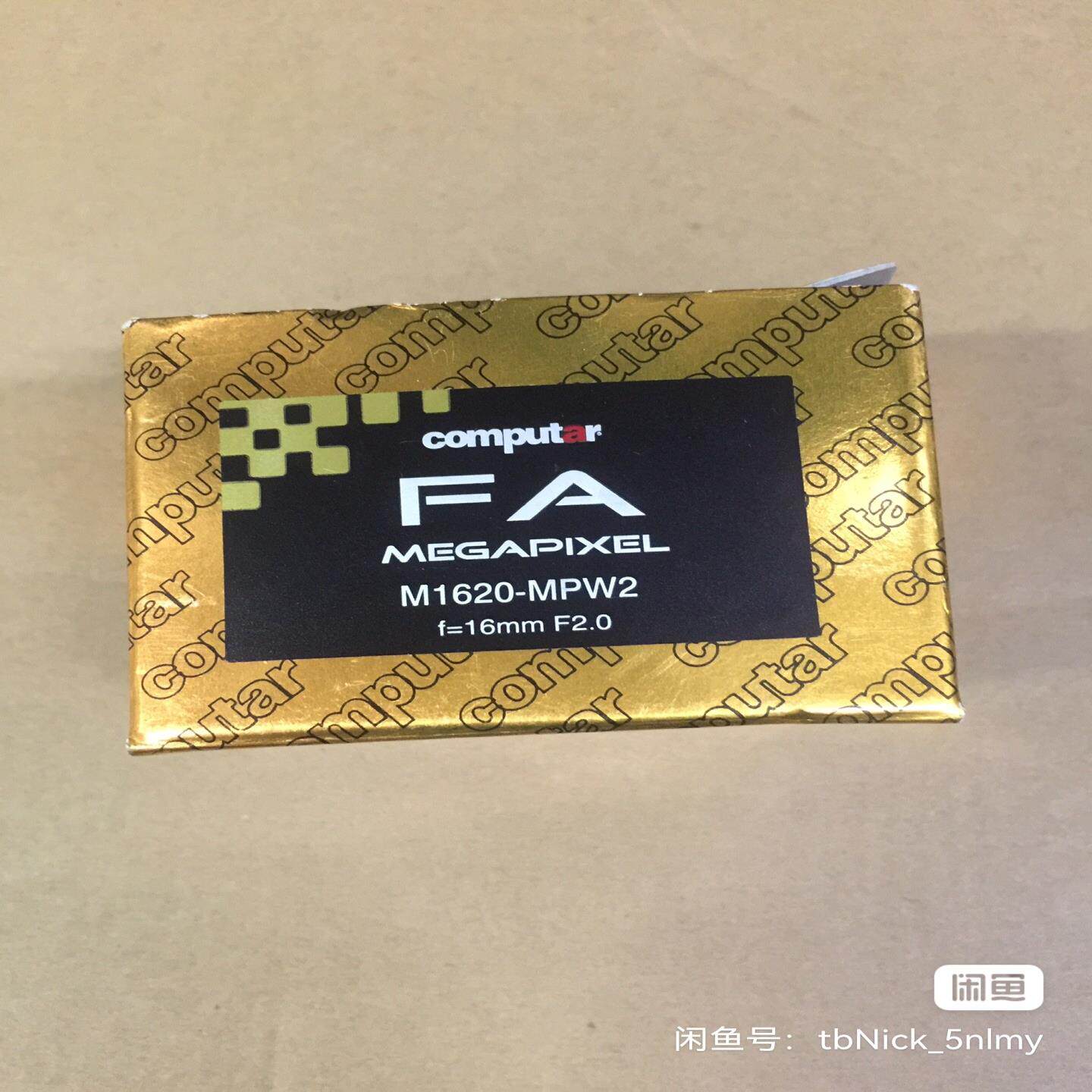 康标达computar工业镜头M1620-MPW2全新原装