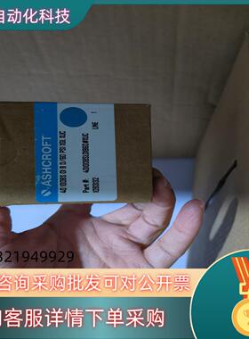 现货ASHCROFT  40=1008=S=L=01=B=60#