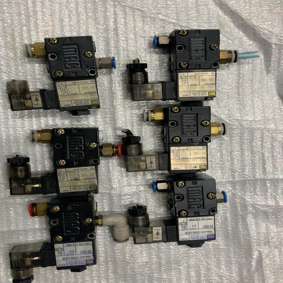 MAC电磁阀45A－AA1－DDAJ－2KE，现货6个，成色