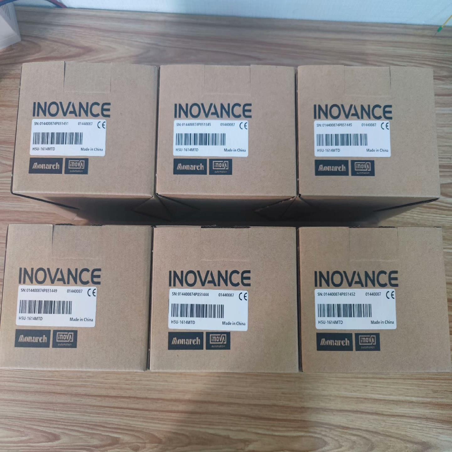 全新汇川PLC，H5U-1614MTD，32轴，7台，220