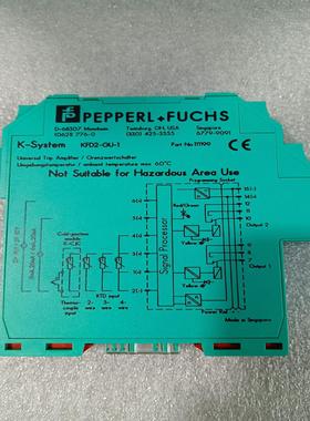 倍加福KFD2-GU-1安全栅111199原装功能完好，