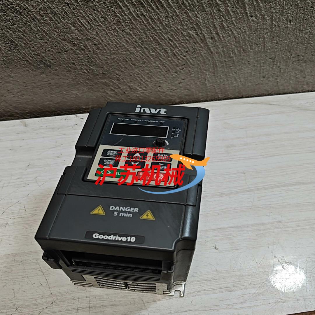 英威腾变频器gd10-0r4g-s2-b变频器0.4kw22