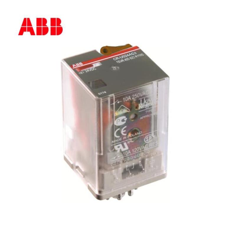 ABB插拔式接口继电器 CR-U110AC3，CR-U110AC3L议价