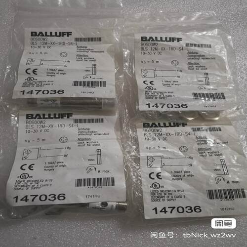 BALLUFF巴鲁夫 BOS00W2 BOS 12M-XX-