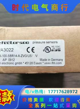 全新原装正品 IFM易福门 PA3022 压力传感器，实物拍议价