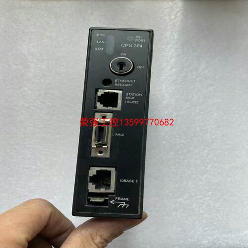 【荣强工控】GE IC693CPU364，功能包好，成色如图所示，需要者