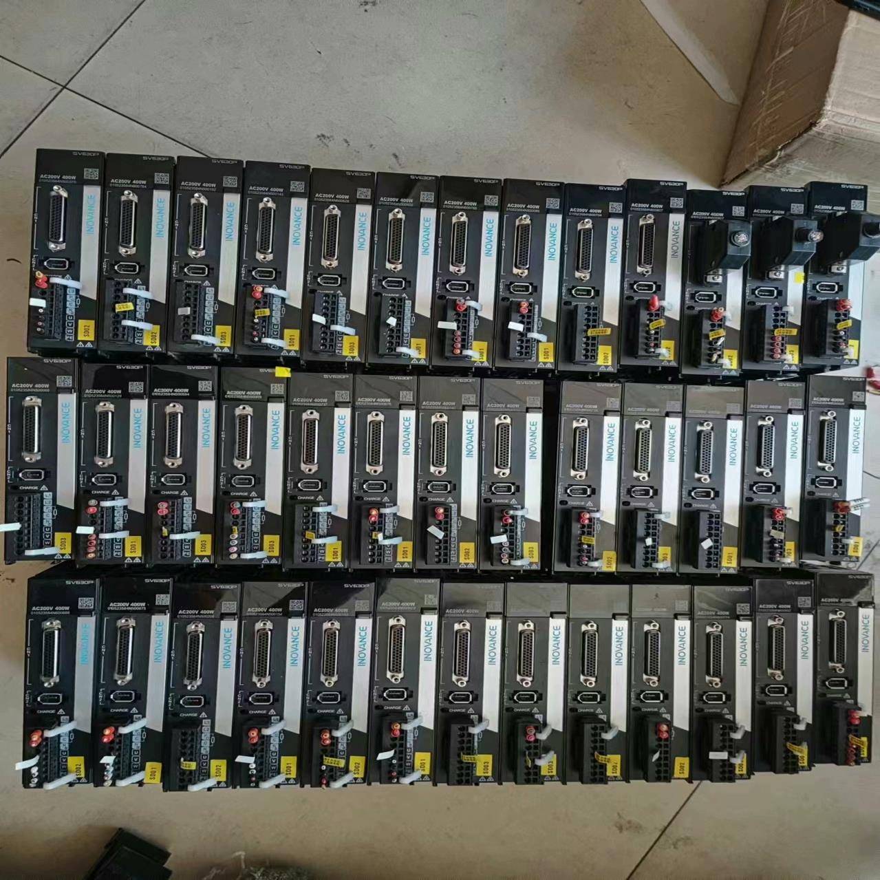 现货汇川伺服电机400W套装SV630PS2R8l一WLMS