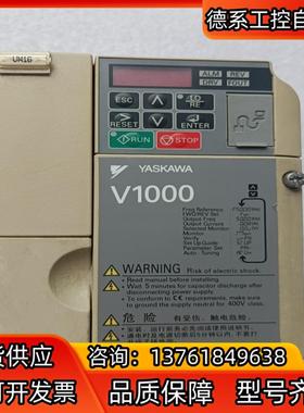 安川变频器CIMR-VCBA0006BAA 1.1KW/22