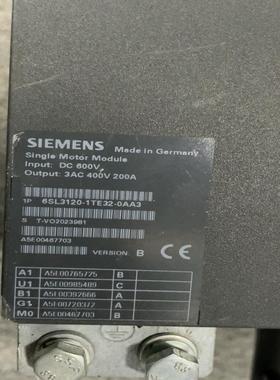 [德峰]200-西门子TE326 驱动 SL312001AA3A-