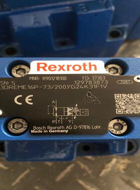 力士乐比例阀R901218100   3DREME16P-7