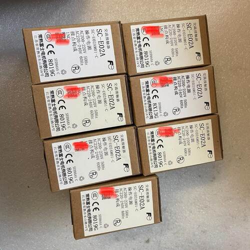 富士交流接触器SC-E02A/线圈220V 原装正品全新7个