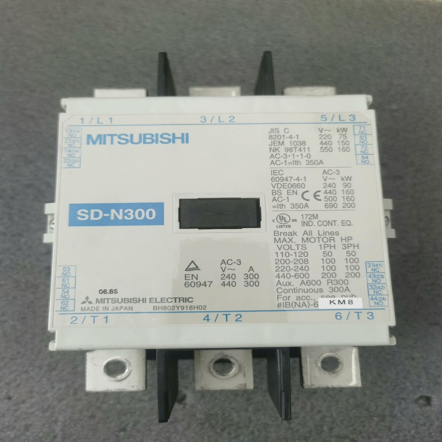 原装直流接触器SD-N300，原装设备，成色议价