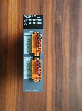 RJ71C24-R4，三菱双通道485通讯模块，几乎全新，实