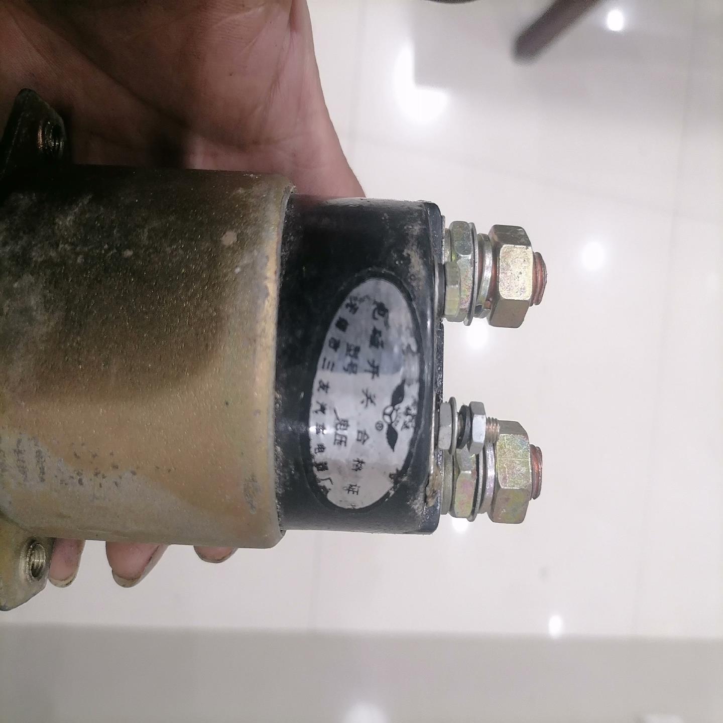 （设备配件）24V起动机PC604电磁开关3个，一个洛拖6105起动机D