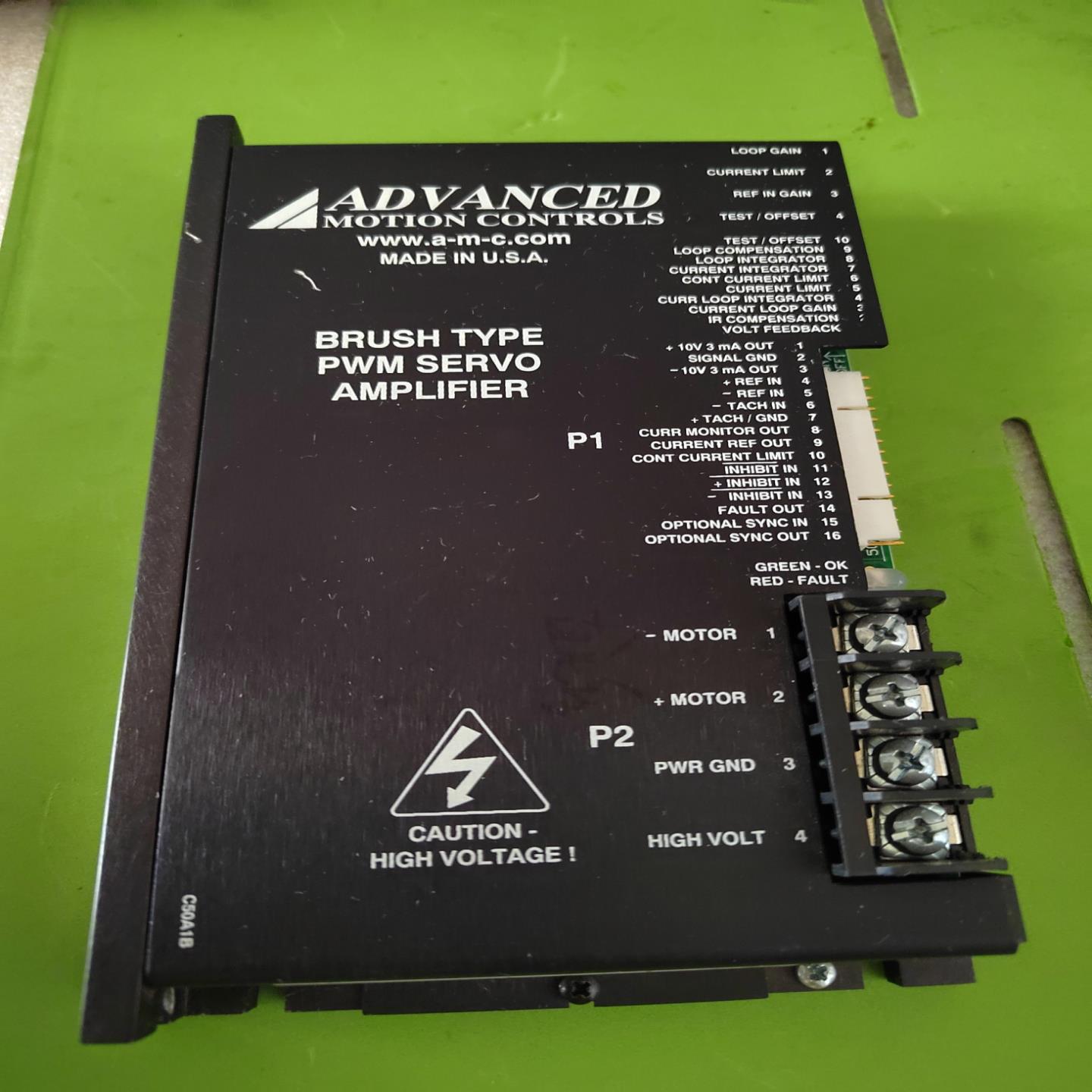 （设备配件）BRUSH TYPE PWM SERVO AMPLIFI