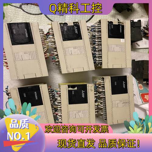 现货PLC FX3GA-60MR-CM到货6台有台表面有划