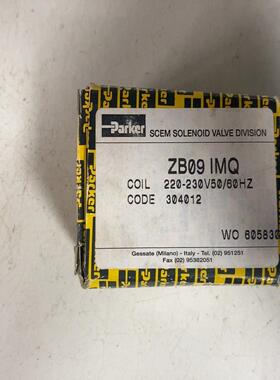Parker 型号：ZB09 IMQ