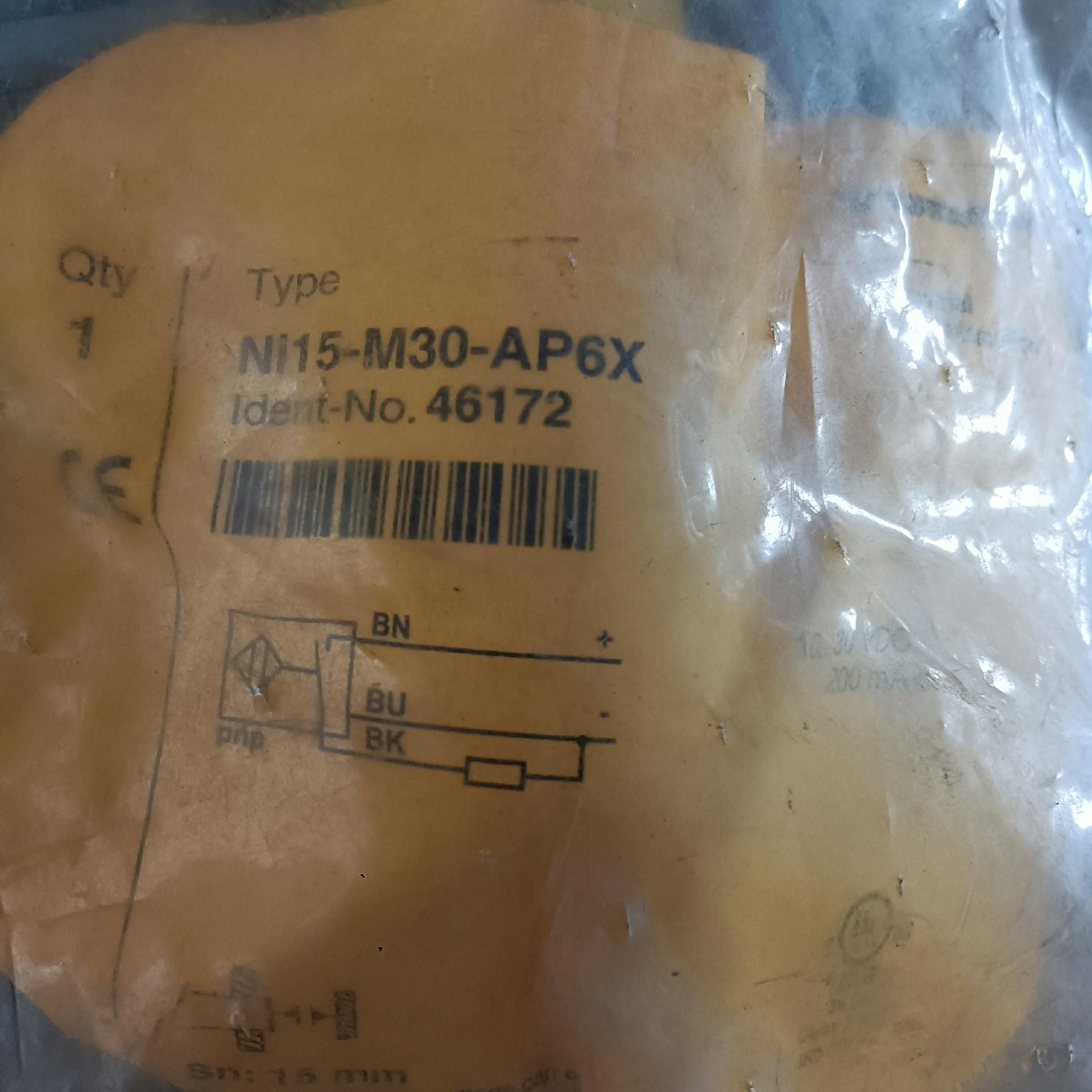 图尔克传感器Ni15-M30-AP6X2个