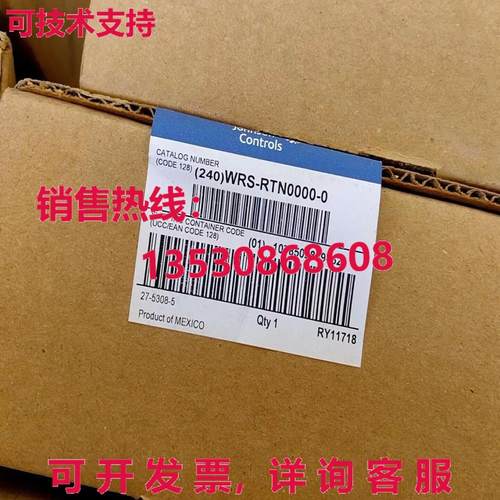 原装供应装适用于 Johnson Controls WRS-RTN0000-0