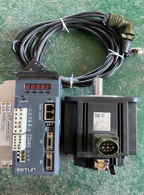 1.5KW埃斯顿ESTUN总线型伺服套装，无功能完好，测