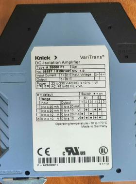 [德峰]Knick A 26000 F1 科伲可VariTrans控