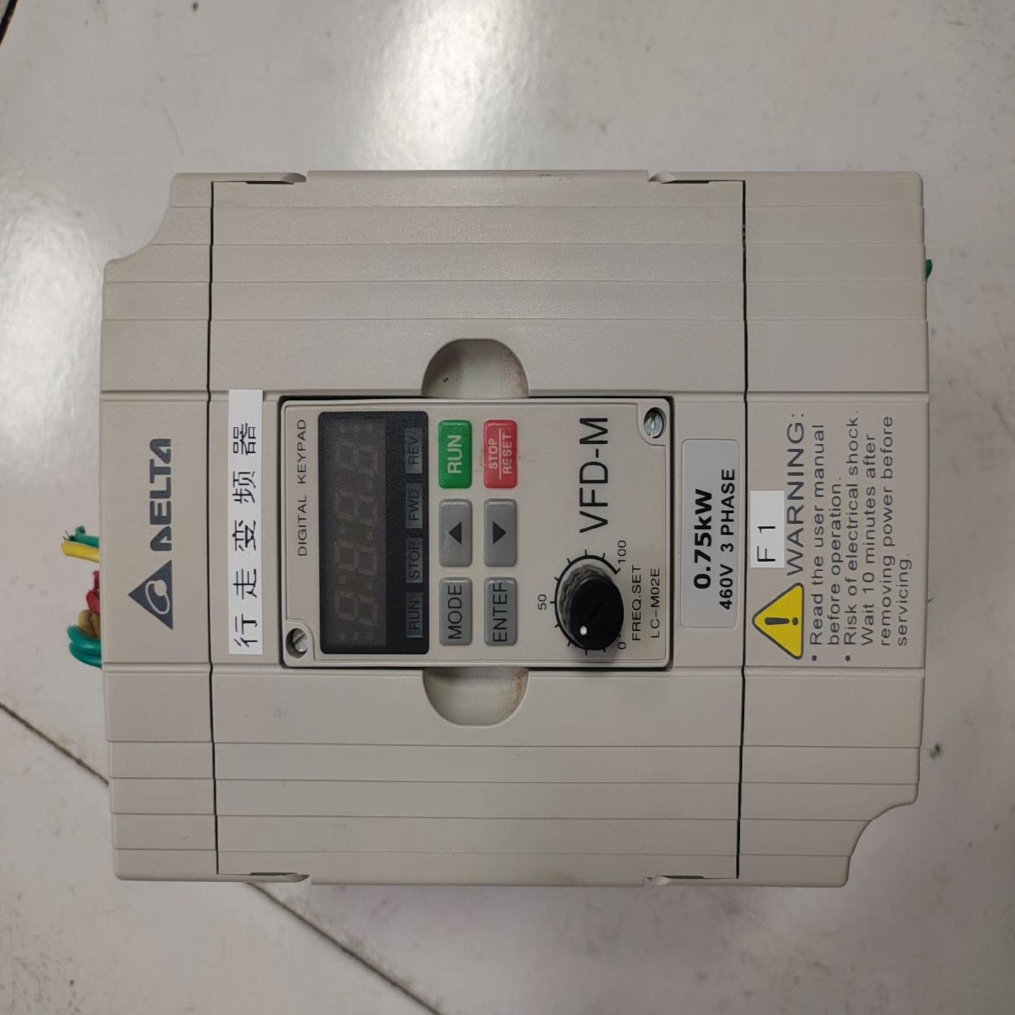 （设备配件）变频器台达，成色，，VFD007M43B，功能