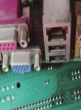 超微工业工控机主板。6个PCI口。P4SGA REV1.2