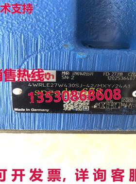 供应原装力士乐 R901405591 4WRLE27W430SJ-42MXY/24A1 Valve