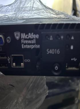 [德峰]McAfee Firewall Enterprise S40