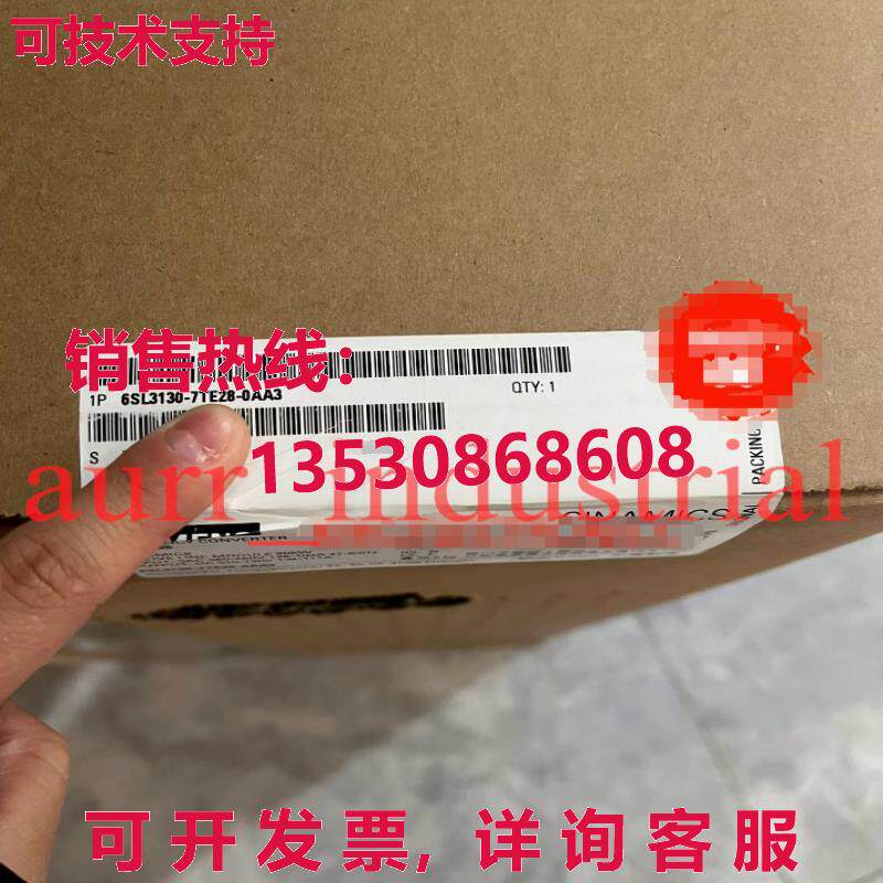 原装供应SIEMENS 6SL3130-7TE28-0AA3 LINE MODULE 6SL31307TE280
