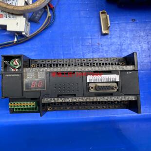 【荣强工控】欧姆龙pLC CP1H-XA40DT-D 成色一般 通电有显