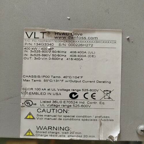 （设备配件）102FC312P250变频器--丹佛斯P400T7E FC