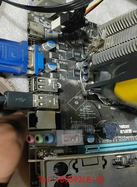 【非标价】yeston H81战警带挡板+G1840CPU 成色如图