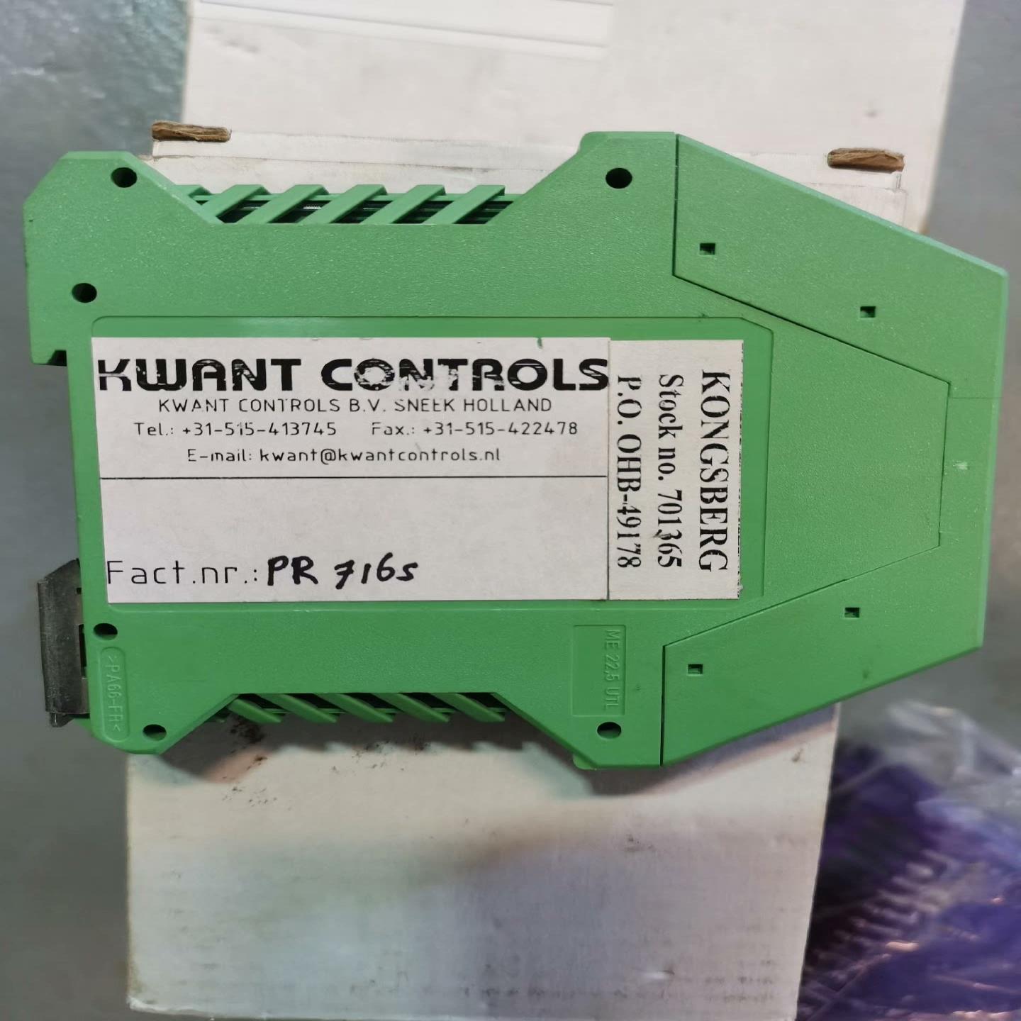 （设备配件）KWANT  CONTROLS PR716S.拆机成色如图。