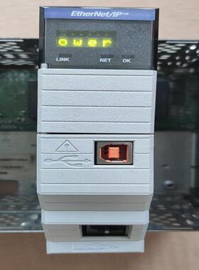 AB 1756-EN2T 上电如图 有显示 无指示灯亮 不知