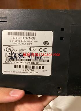 （请询价）IC693CPU374-GS实拍 功能好 老库存 议价议价