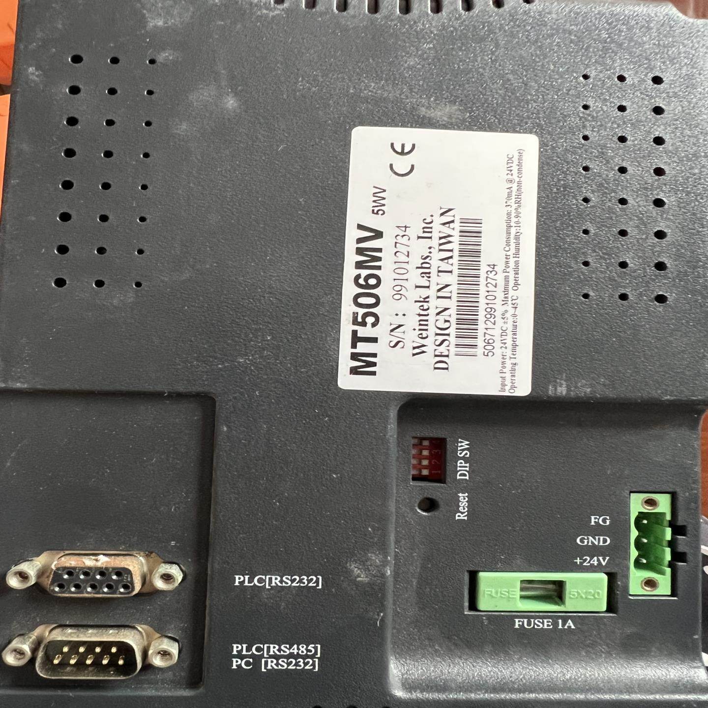 数台Weinview威纶触摸屏 MT506MV 5WV