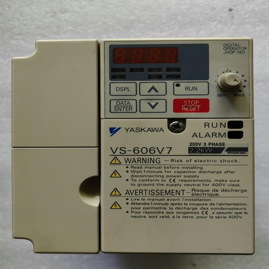 {雅致机械商行}CIMR-V7AT22P2 拆机成色漂亮安川VS-606V7