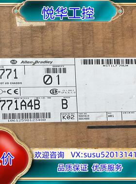 原装AB罗克韦尔机架安装槽，型号1771A4B，全新未使用已开封议