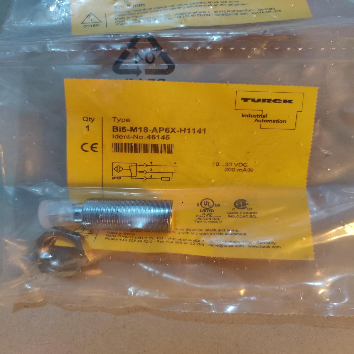 图尔克 全新原装 Bi5-M18-AP6X-H1141 46