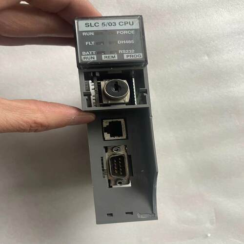 （设备配件）AB CPU模块1747-L531 ，功能包好，外壳破，成色