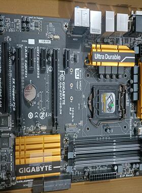 （设备配件）主板 GA-Z97X-UD3H，ATX大板，正常使用，无挡板