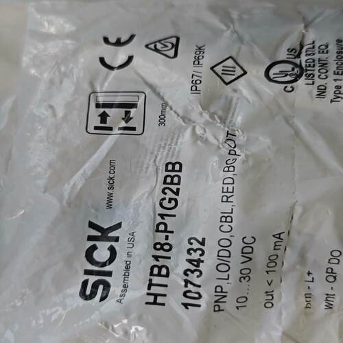 全新德国SICK西克HTB18-P1G2BB货号107343