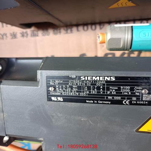 【非标价】西门子伺服电机1ft6062-6Ac71-3AA0