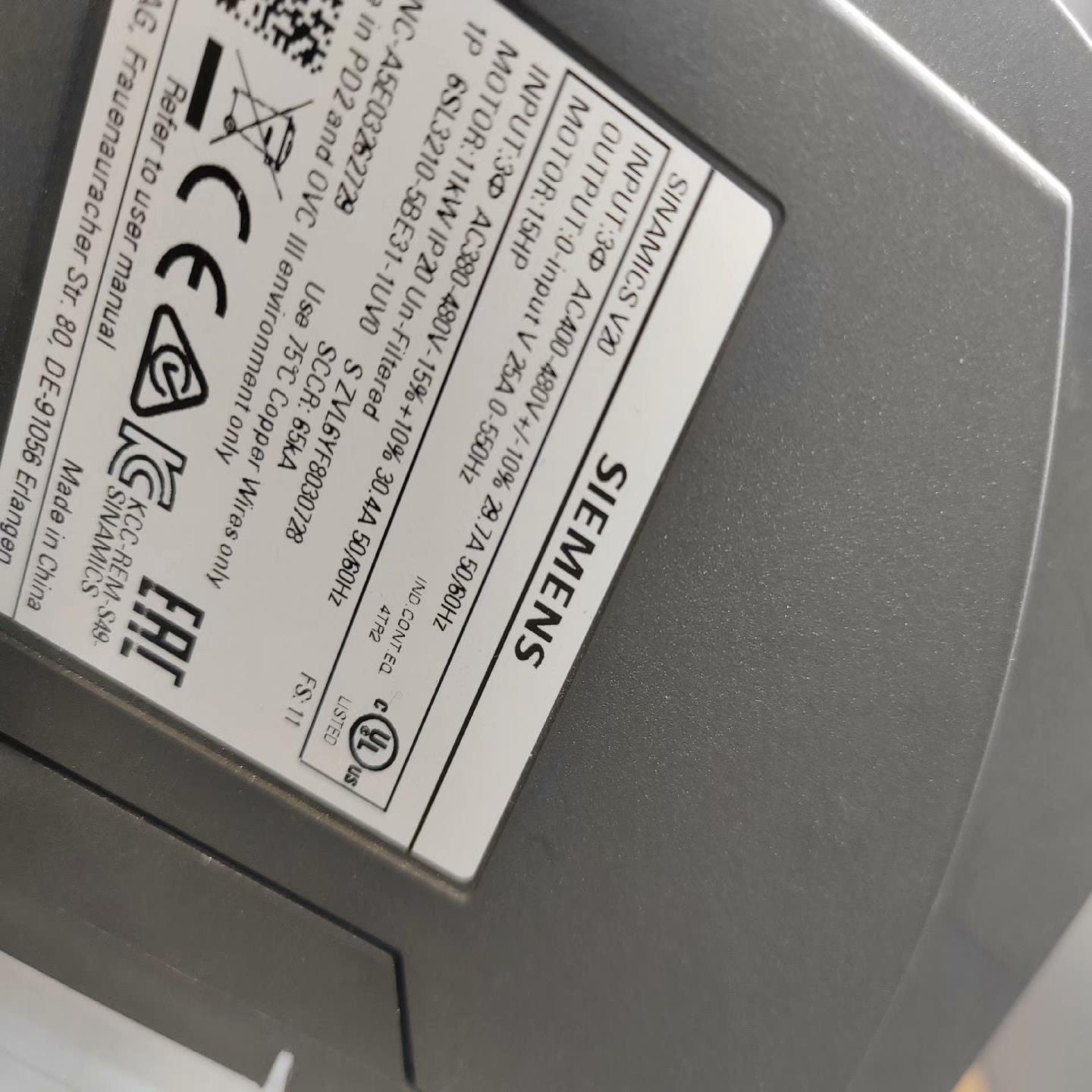 （设备配件）西门子V20变频器6SL3210-5BE31-1UV0拆机货