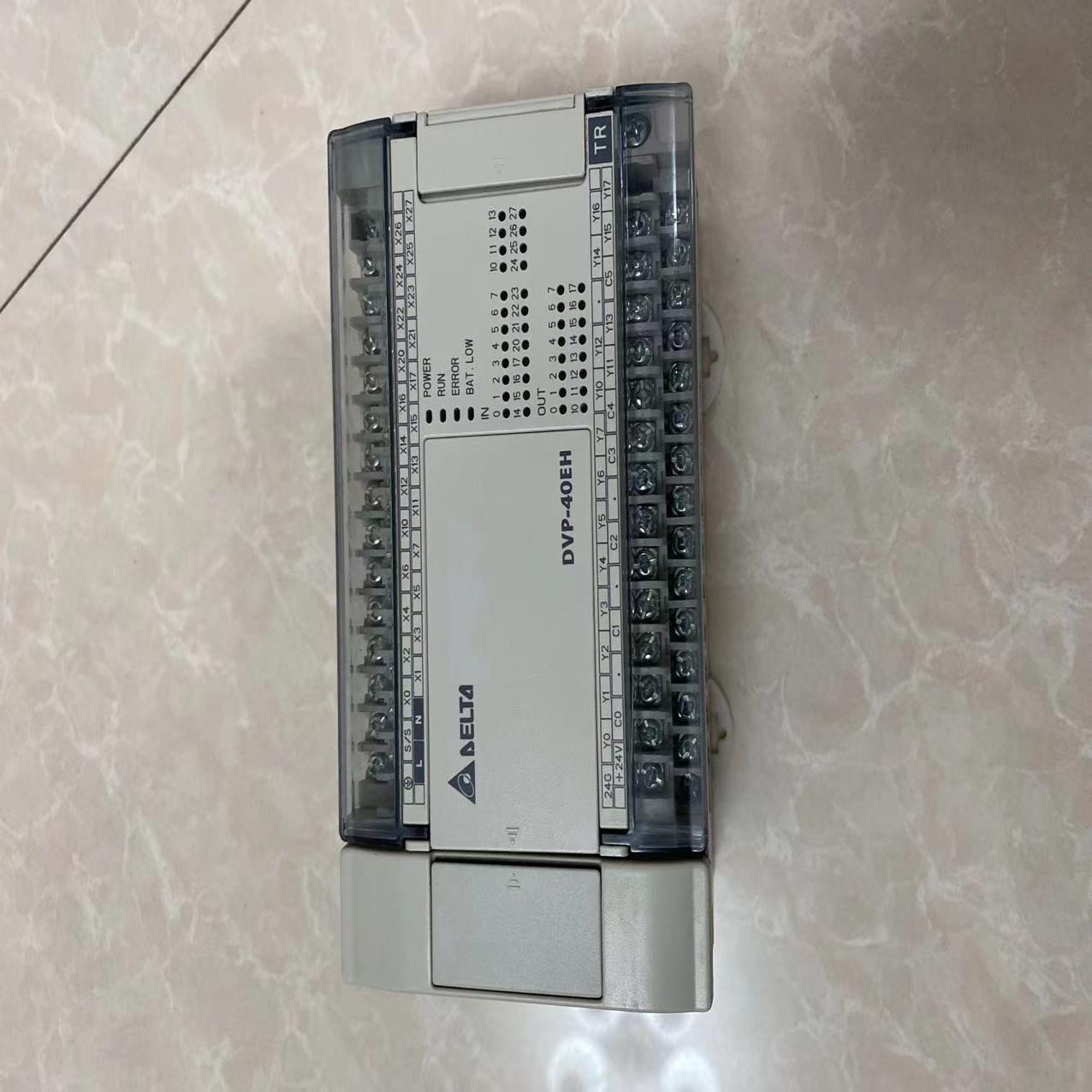 （设备配件）PLC，DVP40EH00T3包好，如图台达功能,成色