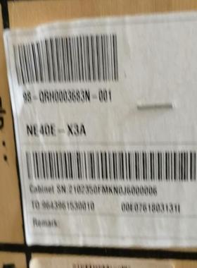 全新NE40E-X3A 交流直流套包，配置双电源双主控 CR