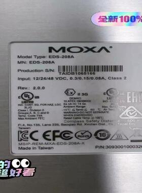 全新摩莎MOXA    EDS&mdash;208A
